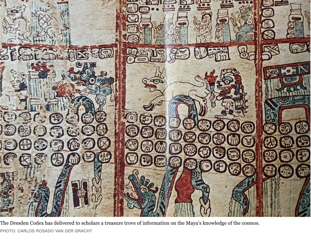 Maya Dresden Codex